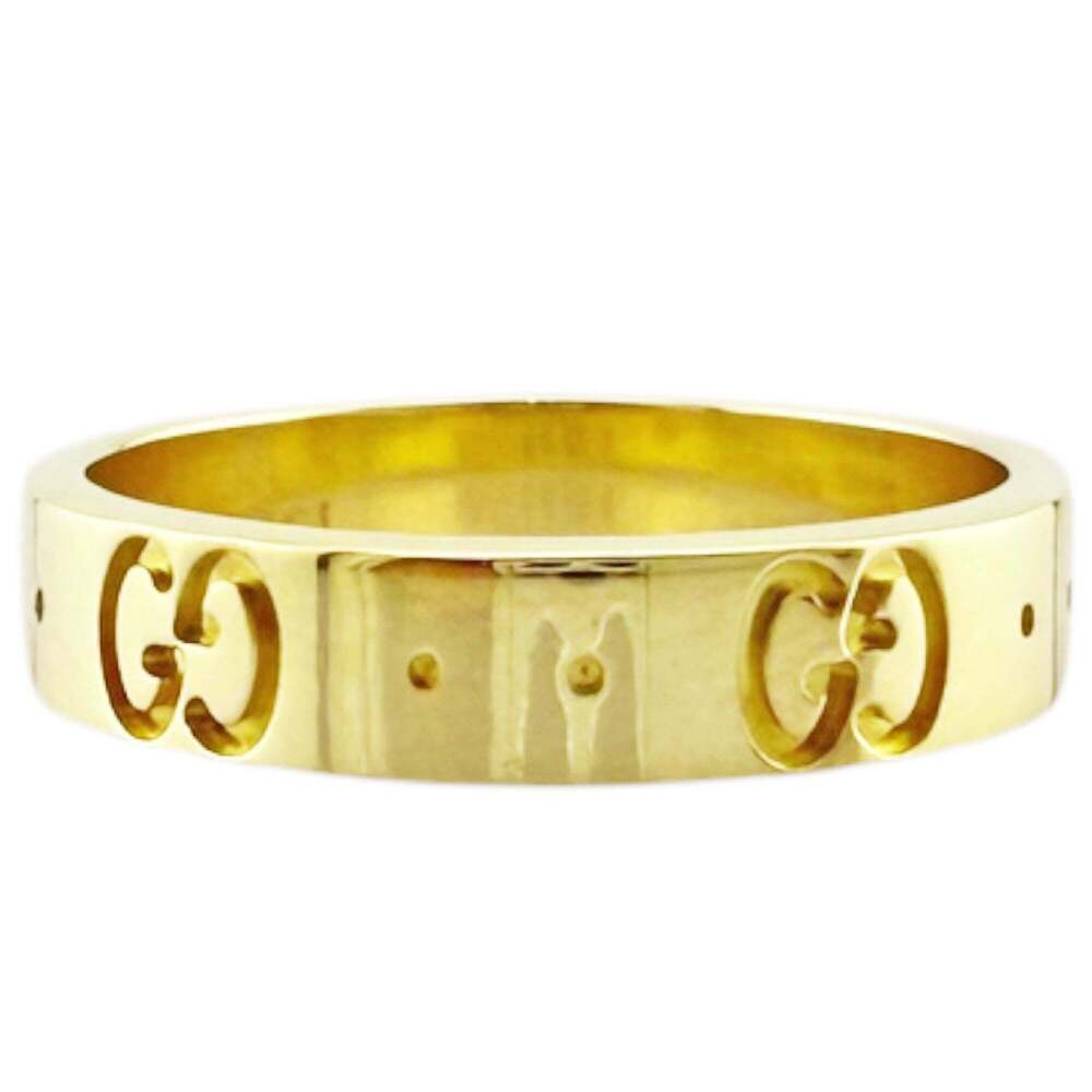 Gucci Icon Ring, 18K Yellow Gold, Women's - Picture 3 of 8